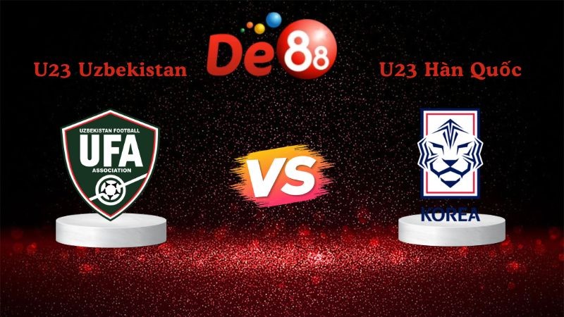 DE88 Soi kèo U23 Uzbekistan vs U23 Hàn Quốc 18h30 ngày 13/01/2026 - AFC Asian Cup U23