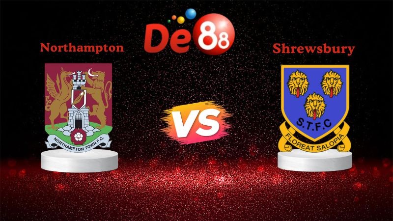 DE88 Nhận định soi kèo Northampton vs Shrewsbury 02h00 ngày 12/11/2025 - Giải Anh