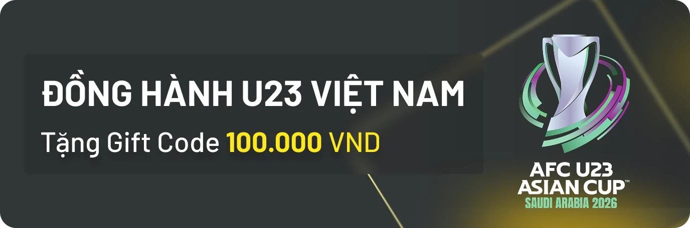 DE88 Tặng Gift Code 100,000 VND khi U23 Việt Nam vào Bán Kết (16/01/2026)!