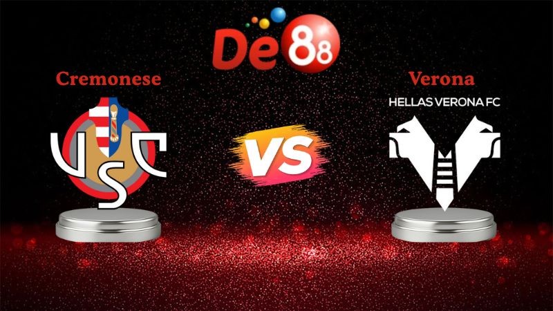 DE88 Soi kèo Cremonese vs Verona 00h30 ngày 20/01/2026 - Serie A