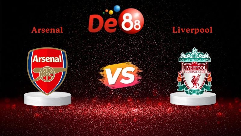 DE88 Soi kèo Arsenal vs Liverpool 03h00 ngày 09/01/2026 - Ngoại Hạng Anh