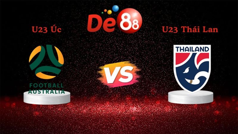 DE88 Soi kèo U23 Úc vs U23 Thái Lan 18h30 ngày 08/01/2026 - Vô địch U23 Châu Á