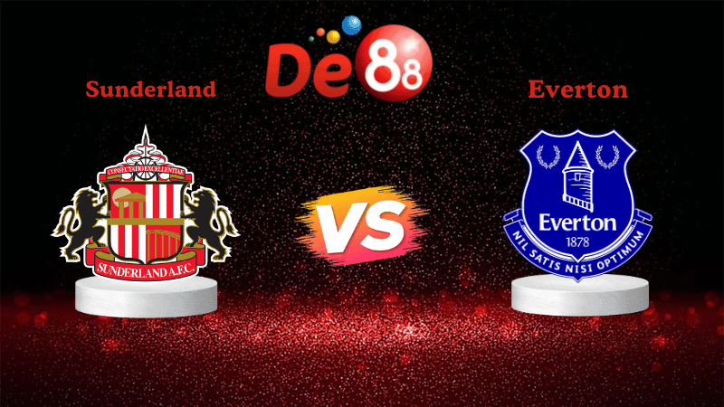 DE88 Nhận định Soi kèo Sunderland vs Everton 03h00 ngày 04/11/2025 - Ngoại hạng Anh